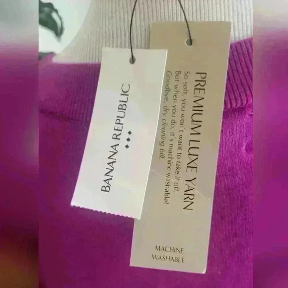 NWT Banana Republic XS pink sweater - Picture 5 of 9